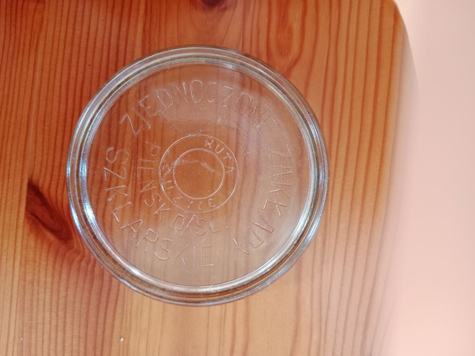 Słoik szklany kolekcjonerski,słoik Prl,wek 2 litry Prl,vintage