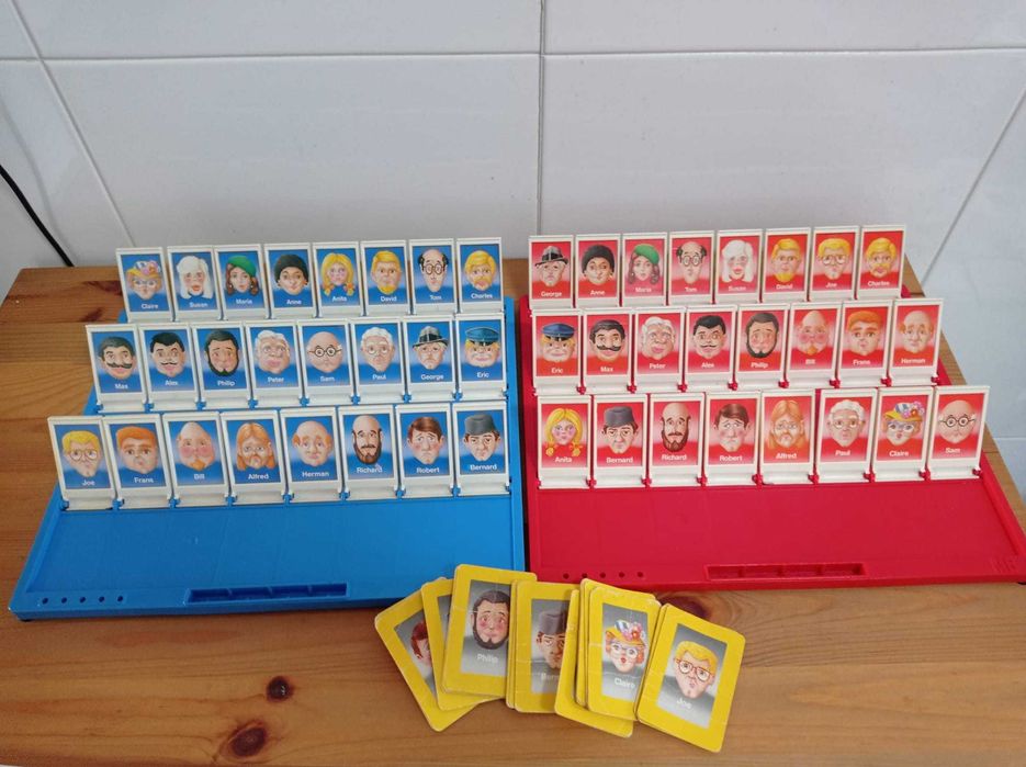 Jogo "Quem é quem" - edição anos 80
