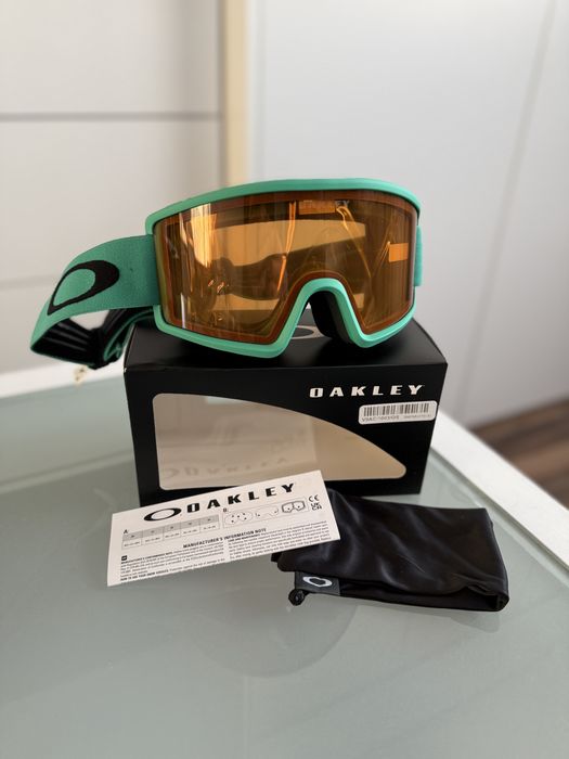 Gogle OAKLEY target lime Antifog narciarskie snowboard ski