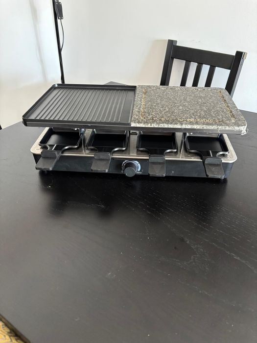 Grelhador Elétrico Raclette com Pedra – Excelente Estado