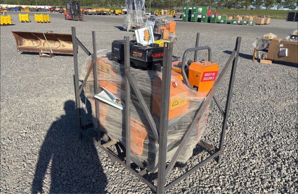 Rolo Duplo Compactador Novo 520kg Peso vibrado 1.000kg ###OPORTUNIDADE###