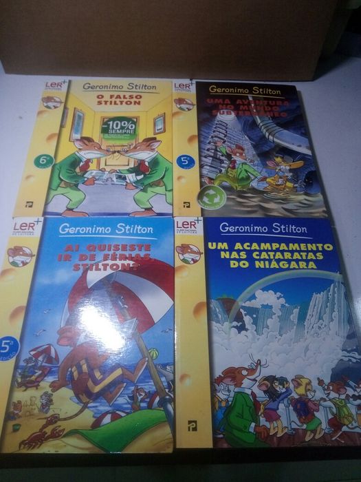 Livros infantis Geronimo Stilton