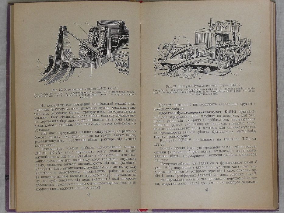Книга "Землерийні машини" времён СССР!
