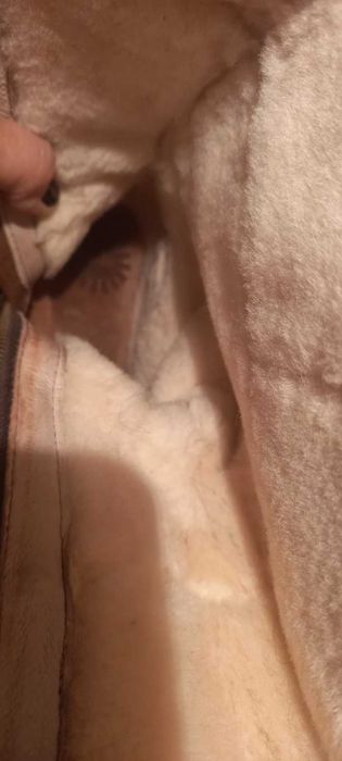 Сапоги UGG нат кожа, нат мех,  24см
