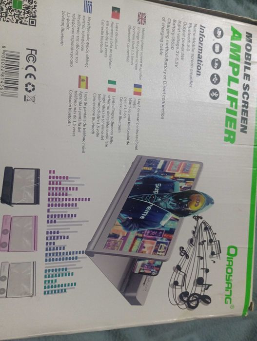 Telemóvel amplificador de imagem