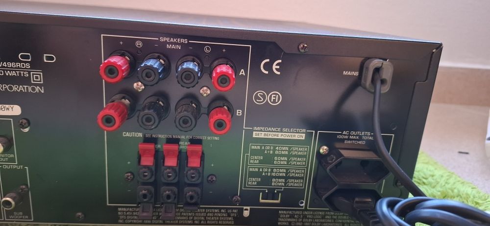 Amplificador Yamaha natural sound