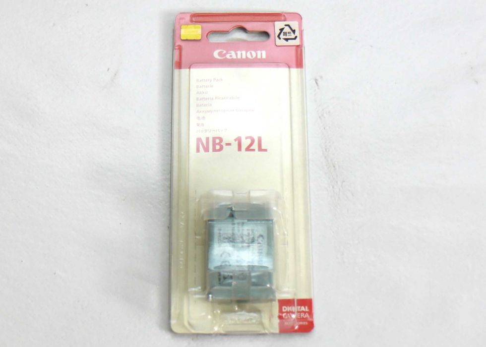 Bateria Canon NB-12L nova (selada)