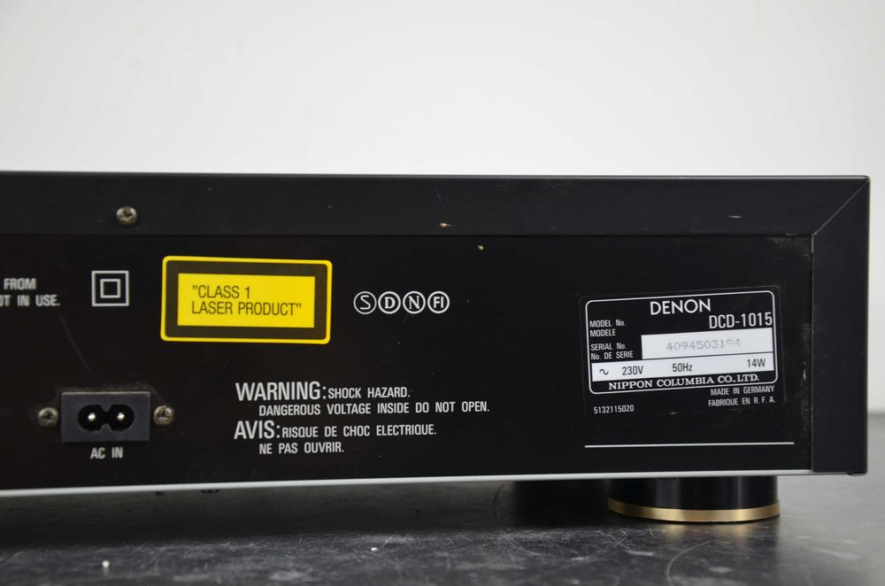 DENON DCD-1015 odtwarzacz CD 2 x PCM61P Alpha  HI END 1995r