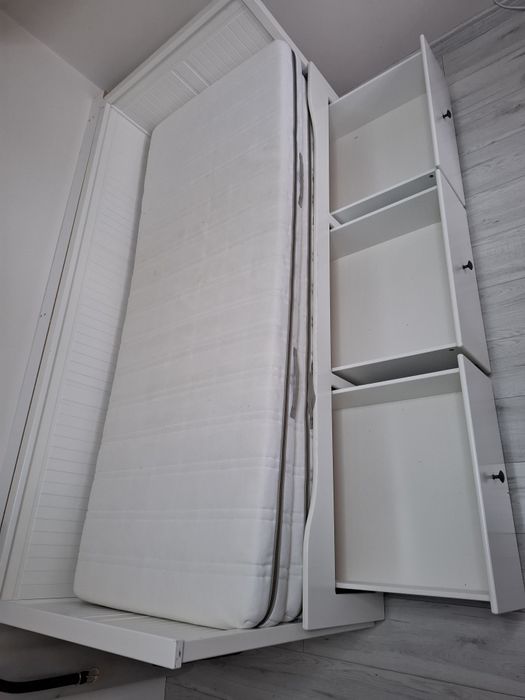 Łożko HEMNES IKEA rozkładane 160x200