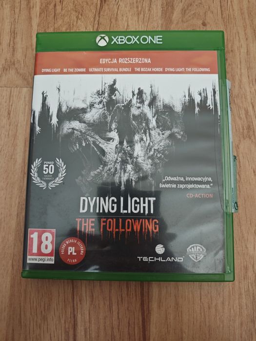 Dying light the following xbox one s x series ps4 edycja rozszerzona