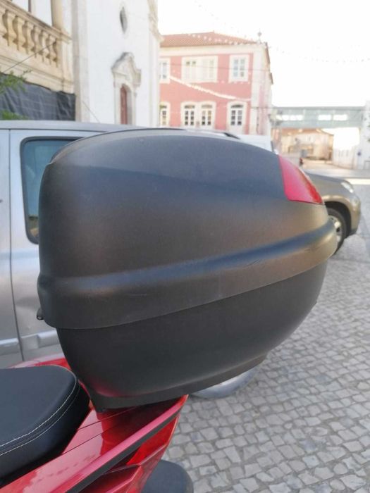 Mala Top Case + Suporte Base para Mota PCX 125CC (sem a fechadura)