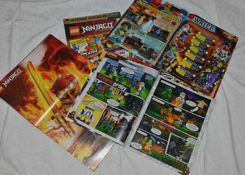 Gazeta czasopismo Lego Ninjago Legacy wydanie specjalne 2019
