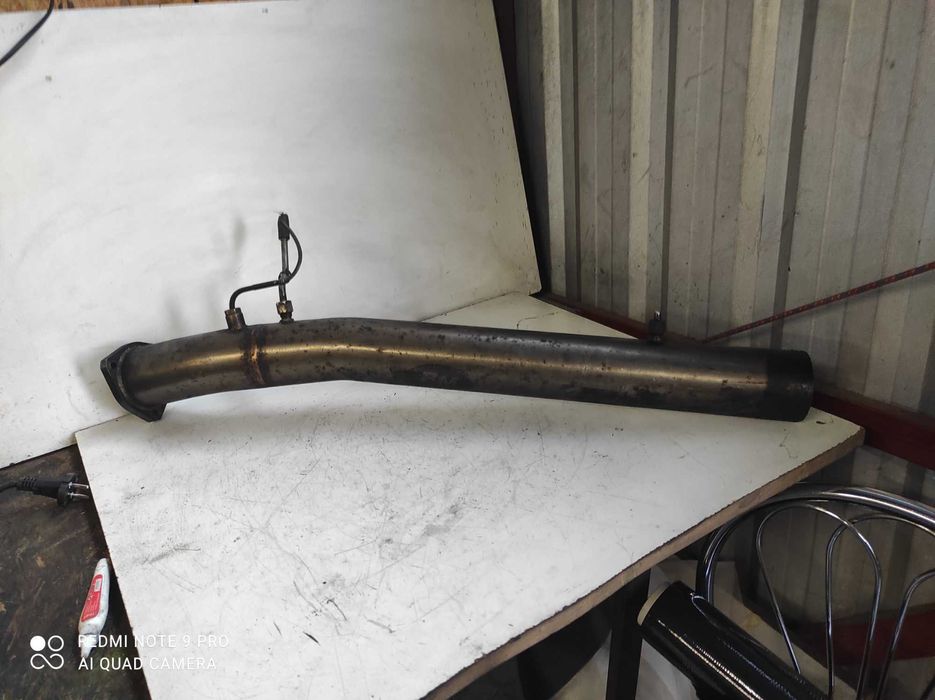 Audi A6 C6 2.7 3.0 TDI rura downpipe pod DPF dolna