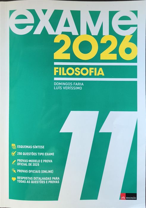 Livro exame 2026 Filosofia