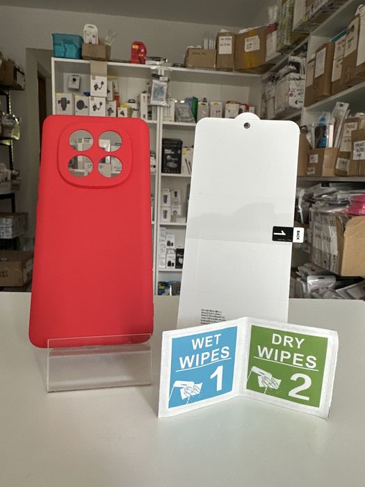 Etui plecki + FOLIA hydrożelowa do Xiaomi Redmi Note 14 PRO PLUS 5G