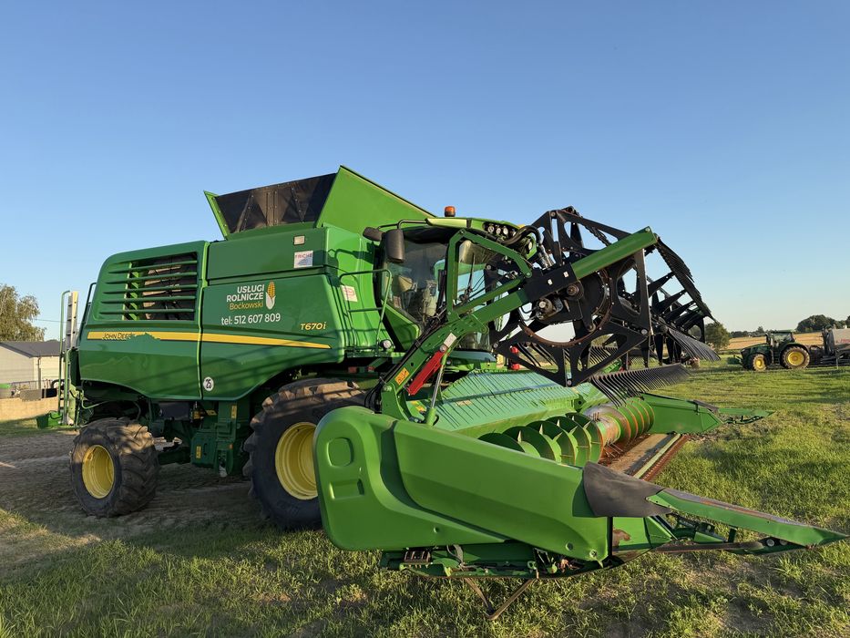 John deere T670i (Pierwszy właściciel)