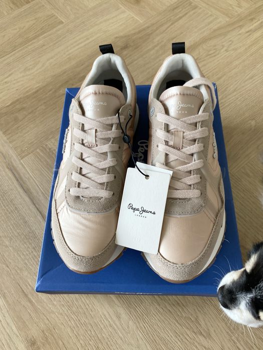 Pepe Jeans nowe skórzane sneakersy r. 38