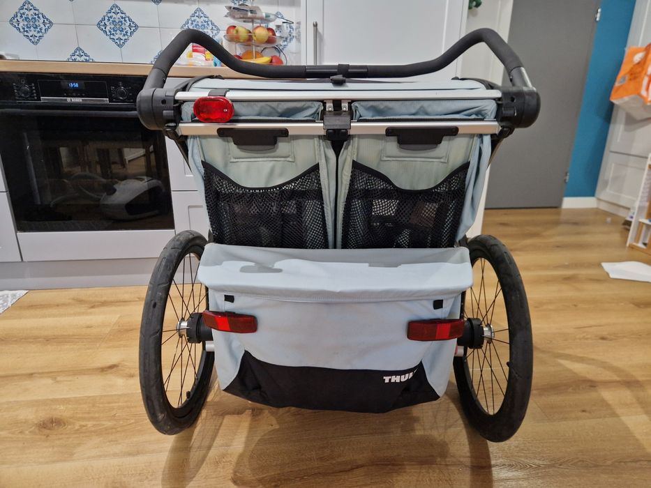 Przyczepka rowerowa Thule Chariot Cross 2, kolor Alaska