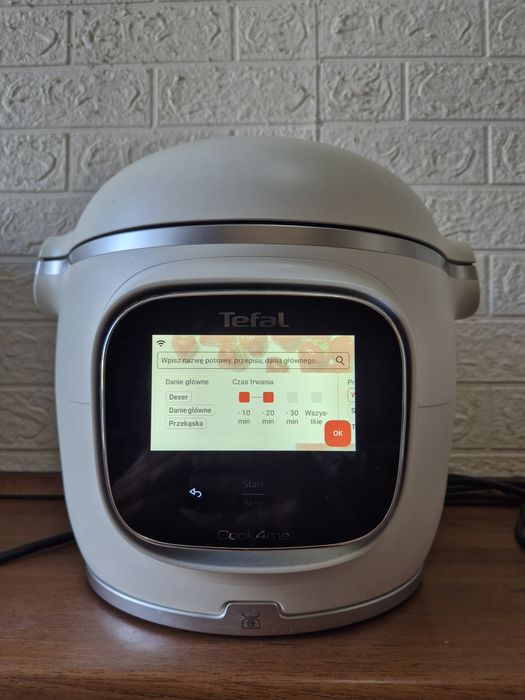Multicooker Tefal Cook4Me + Pokrywa Extra Crisp (Air Fryer) | Gwarancja + FV!