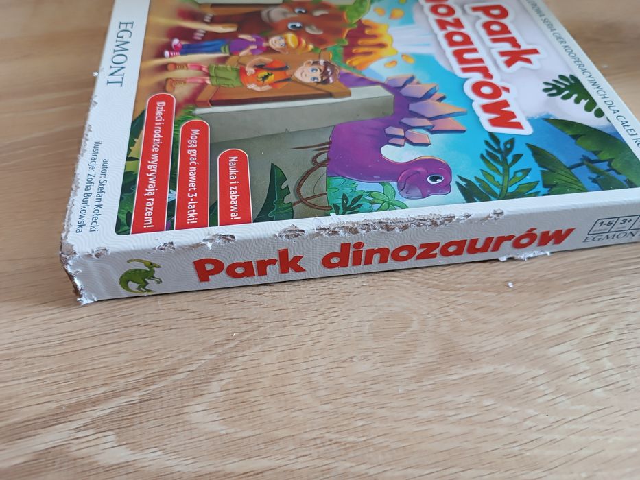 Gra park dinozaurów