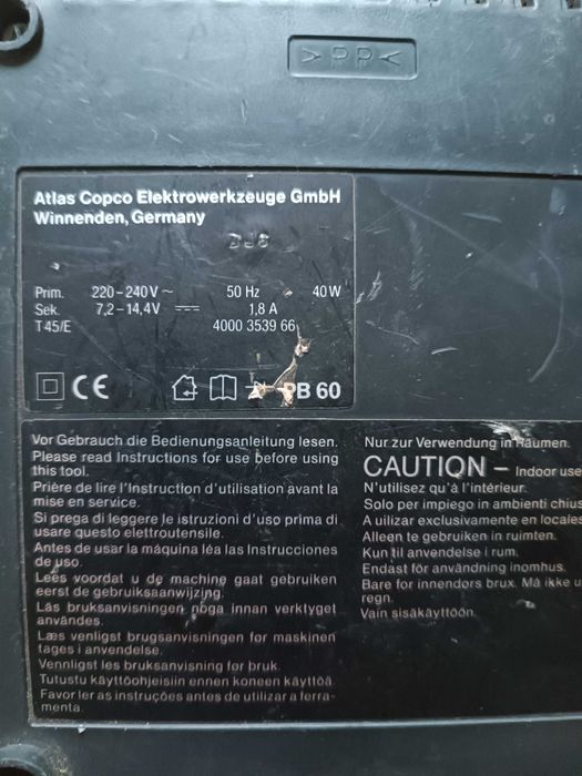 Ładowarka AEG Power Base 60 7,2-14,4V NiCd