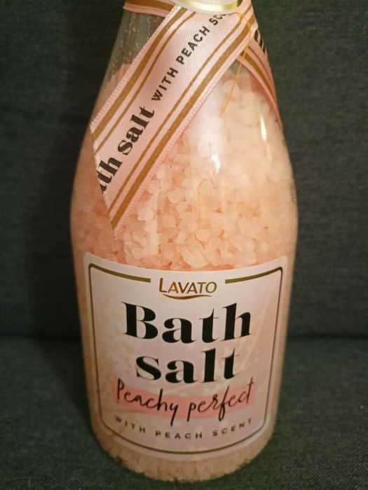 Sól do kąpieli, szampan, bath Salt peachy perfect