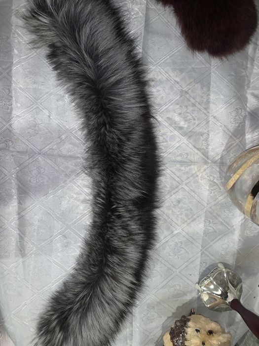 Воротник песец чернобурка