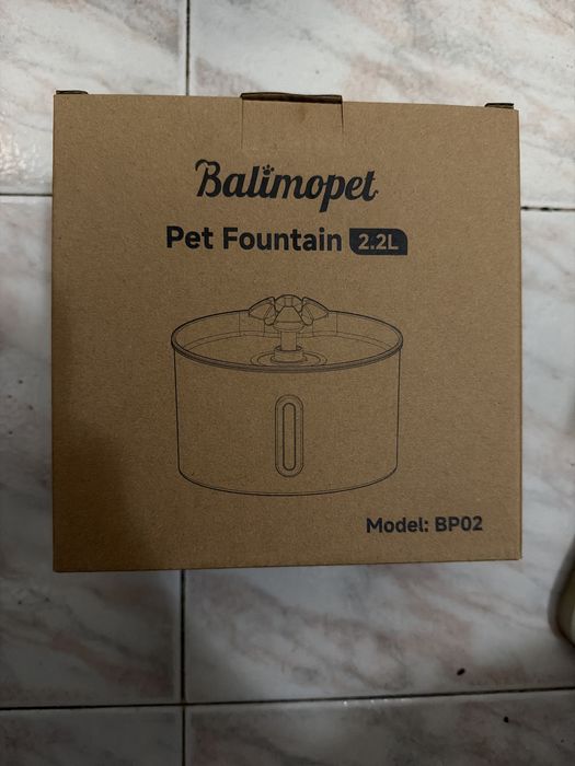 Fonte de agua pra pets