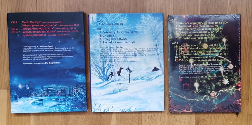 Dziadek do Orzechów i Król Myszy-audiobooki. 3 szt.