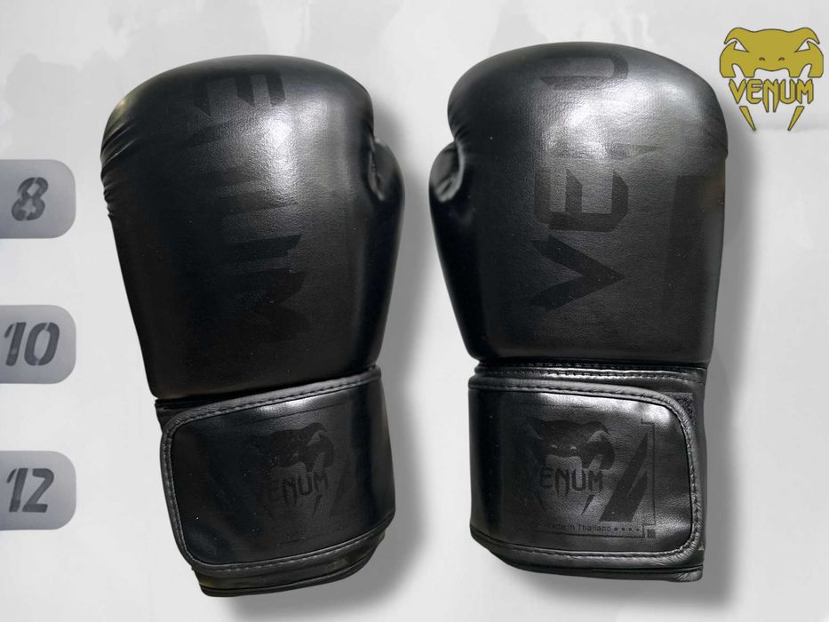 Боксерські рукавички Venum Венум 10 12 унцій Перчатки для бокса веном