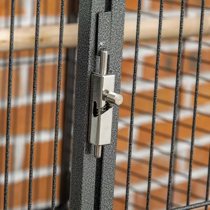 PORTES GRÁTIS - Gaiola para AVES, com rodas, 80x76,5x168cm