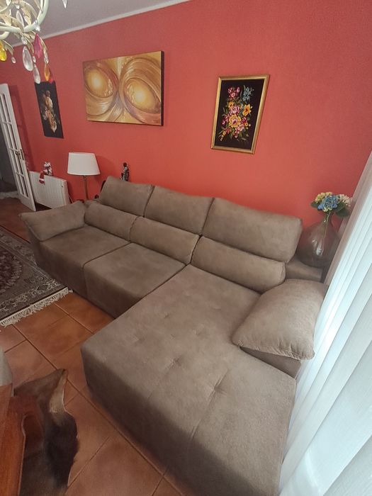 Sofa com chaise longue