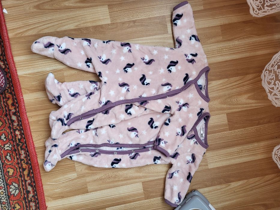 Флісовий ромпер для дівчинки