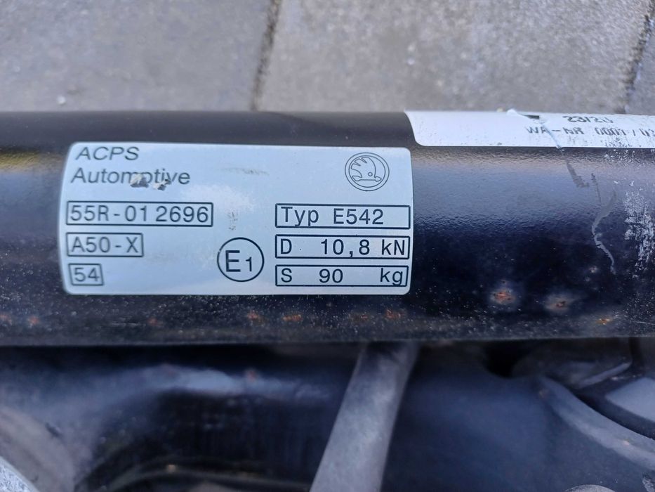 hak holowniczy skoda karoq 57a80.3880d