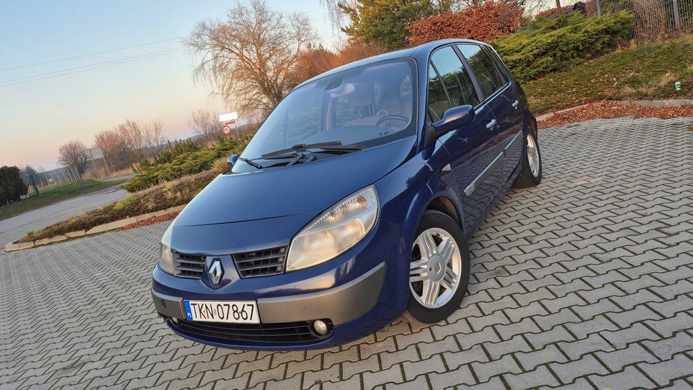 Scenic*2005r*1.9 DCi (120kM)*Climatronic*Panorama*ALU 16*1-wł.-12 lat*
