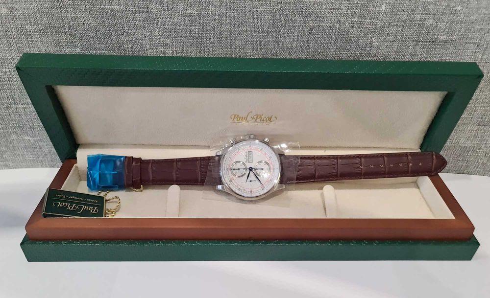 Чоловічий годинник Paul Picot Gentleman 43mm P2004.SG.1413 Mechanical