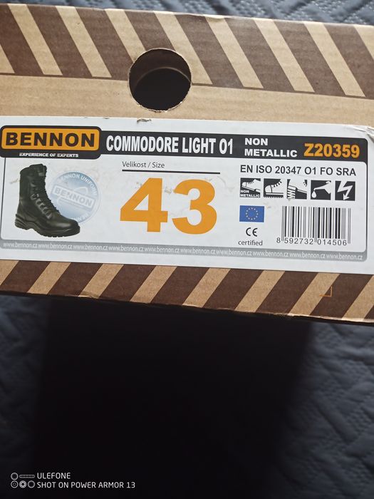 Buty Bennon Commodore Light 01. rozm.43 nowe
