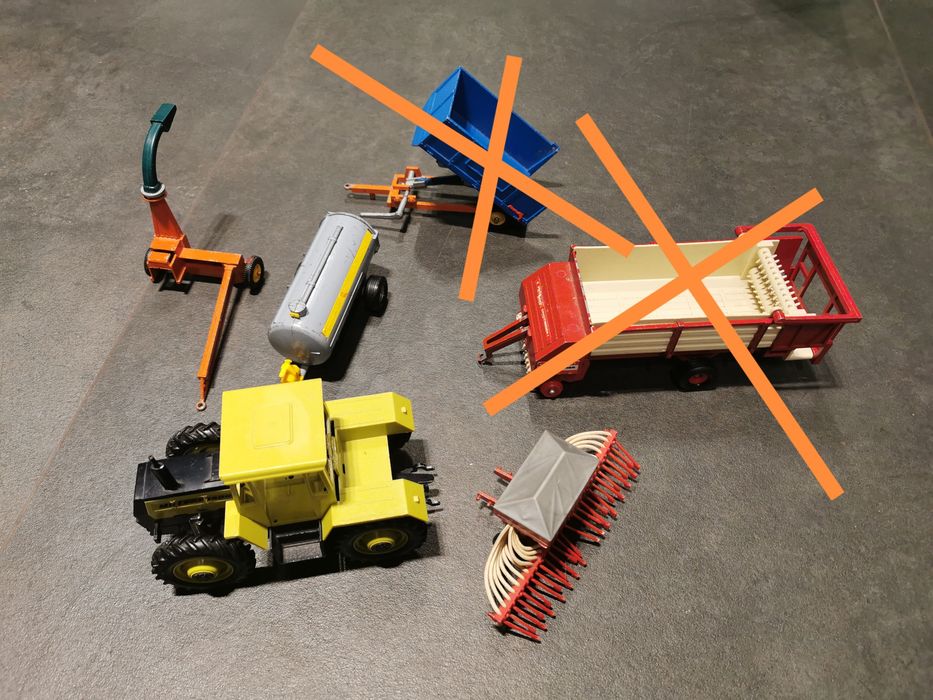 Maszyny rolnicze - zestaw Britains
