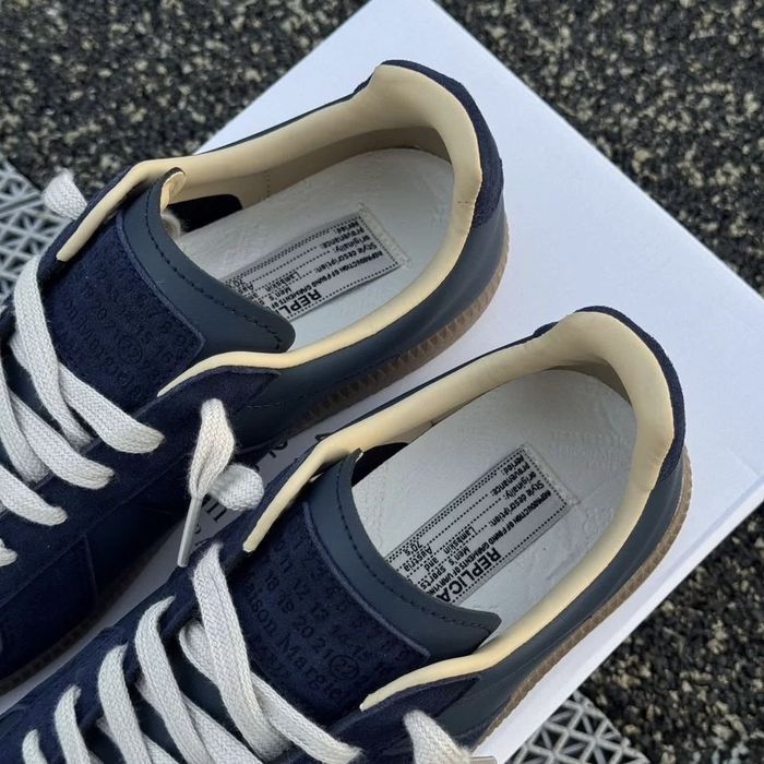 Кеды Maison Margiela replica indigo blue