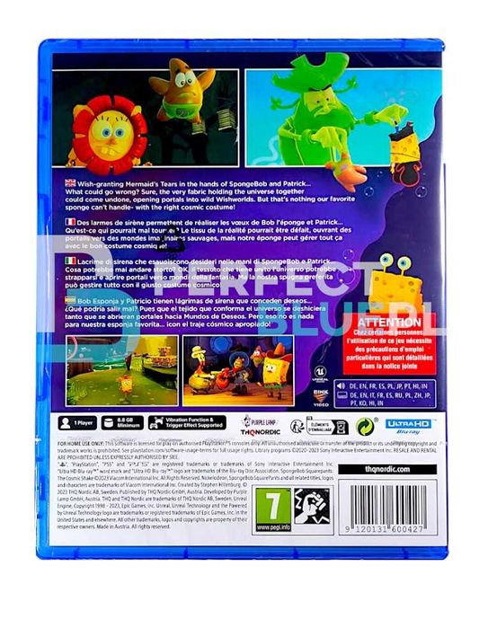 SpongeBob SquarePants The Cosmic Shake / Gra PS5 / Sklep z grami / WWA