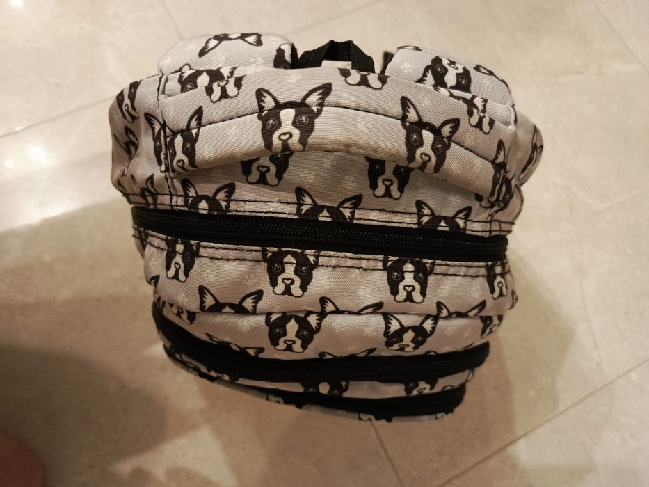 Plecak COOLPACK pies buldog francuski stan bardzo dobry
