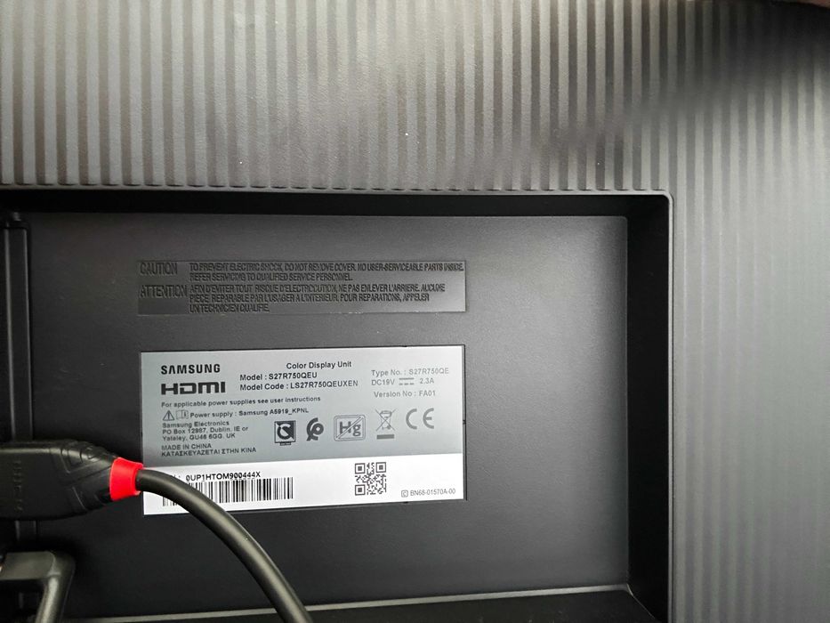 Samsung 27" Space Monitor SR75
