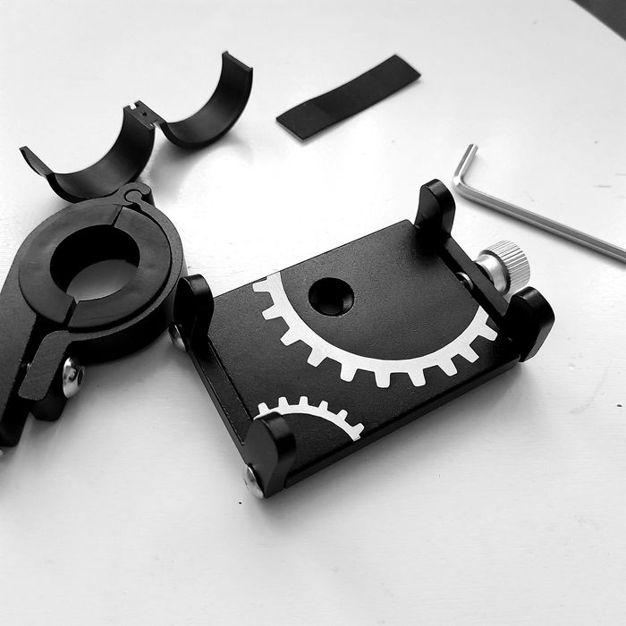 Uchwyt na telefon do roweru metalowy