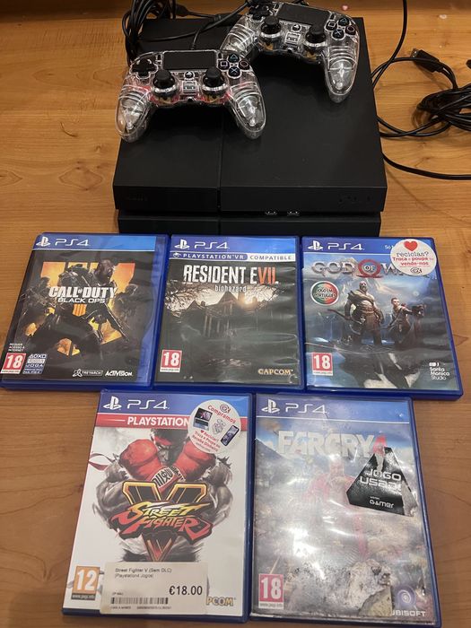 Playstation 4 com avaria