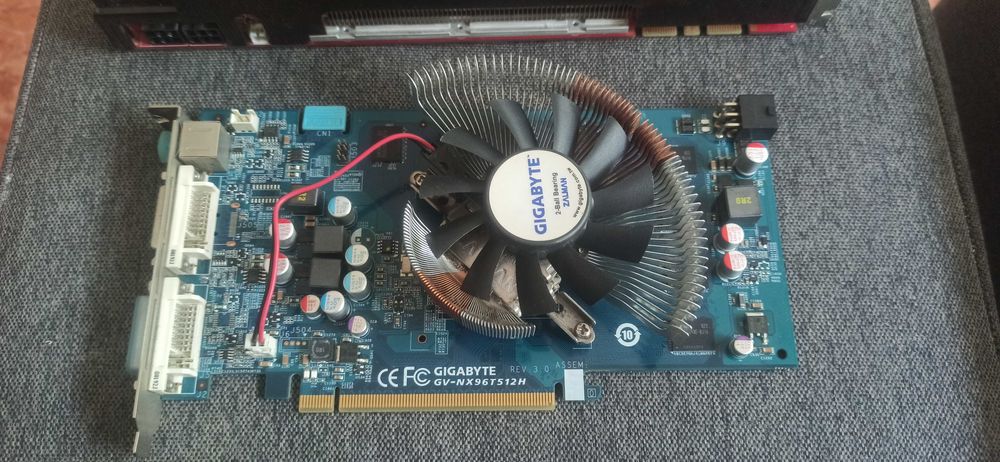 Karty graficzne, pamięci ram, napęd DVD RW