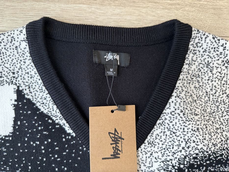 Жилетка Stussy Face Knit Vest