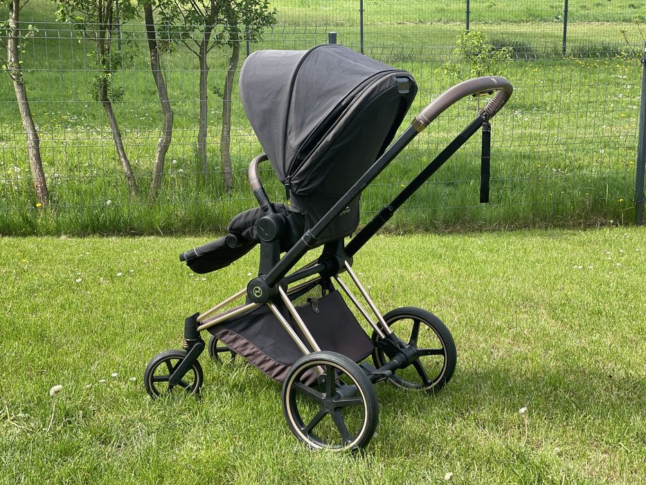 Cybex Priam 2.0 Rose gold spacerówka i kid board