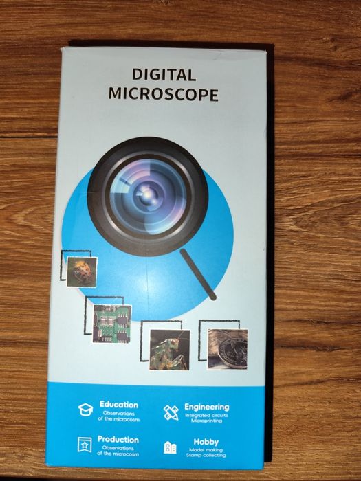 Mikroskop cyfrowy, lupa