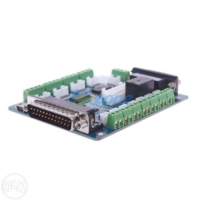 Плата інтерфейсна контроллер з LPT та MPG на 5 координат MACH3 для ЧПУ