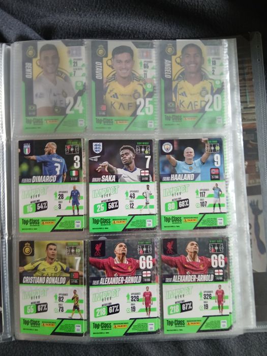 Album z kartami top class 2025 panini